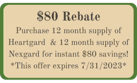 $80 Rebate - Heartguard